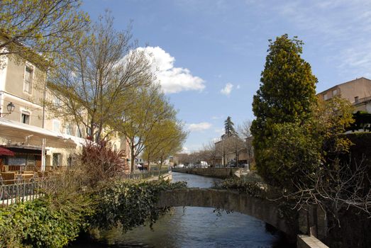 L'Isle sur La Sorgue, little town in the Vaucluse, France