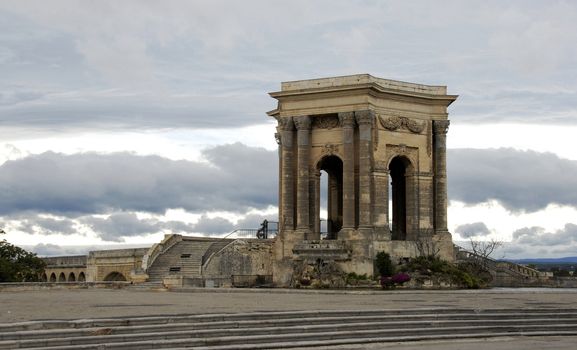 Monument of Garden of Peyrou, Montpellier, Languedoc Roussillon