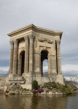 Monument of Garden of Peyrou, Montpellier, Languedoc Roussillon, France