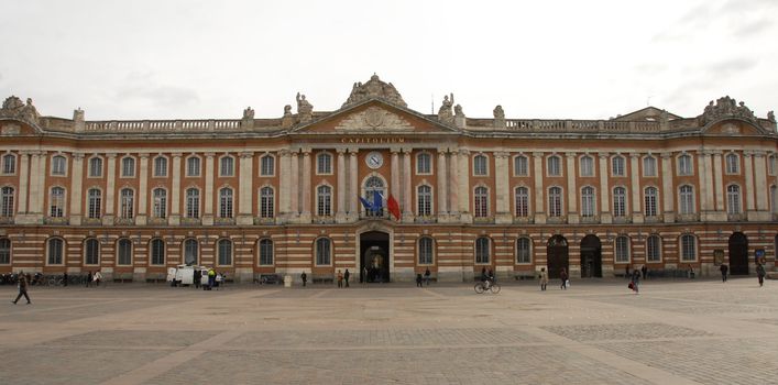 Toulouse Capitole, famouse place in Toulouse, France