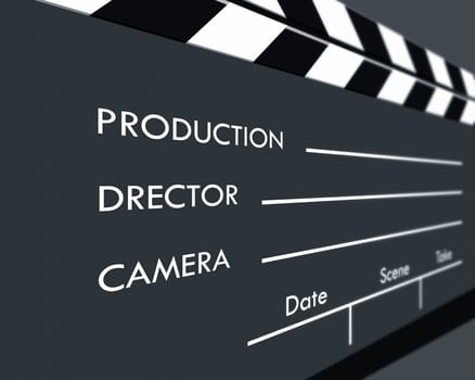 Film Clapboard,2D art