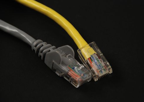 pictures of ethernet connector used for connection to internet