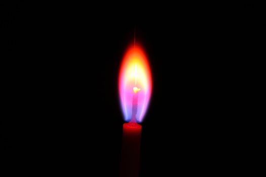 red flame