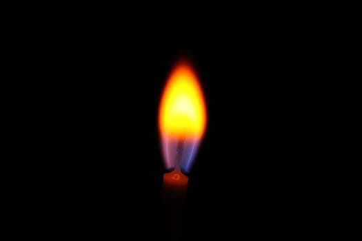 orange flame