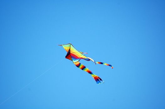 Kite and blue sky