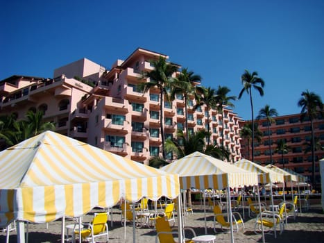 Mexican resort in Puerto Vallarta, on the Pacific coast.