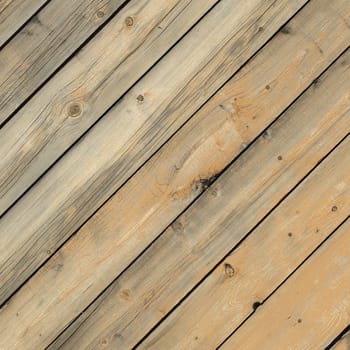 Texture - surface of a wall covered with wooden boards