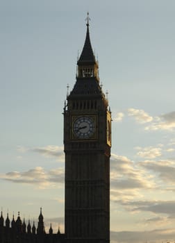 The Clock Tower, Houses of Parliament, London