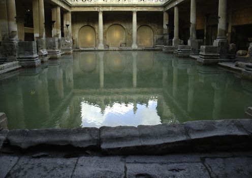 The Roman Baths, Bath, UK