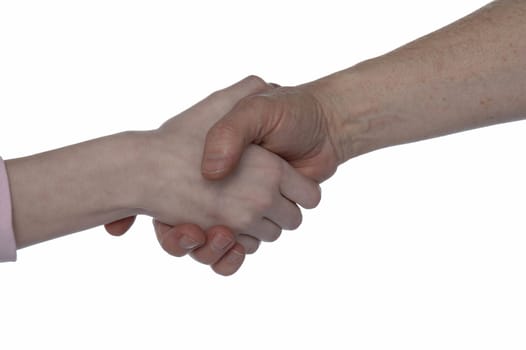 Male Female Handshake