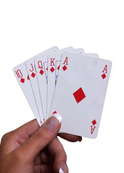 A Royal Flush Poker Hand