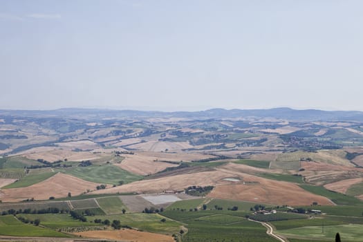View of a Tuscan Landscape