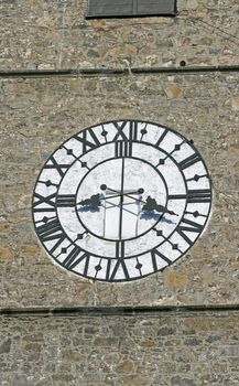 old tower clock