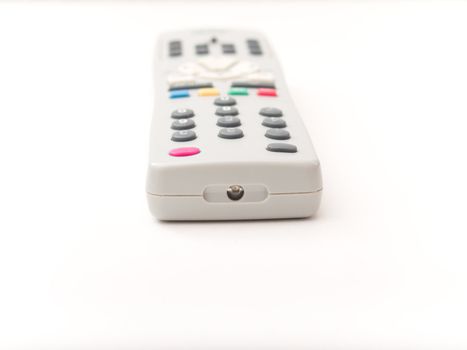 Modern  remote control on  white background