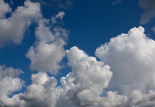 clouds blue sky