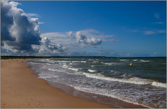 Clouds and Land;