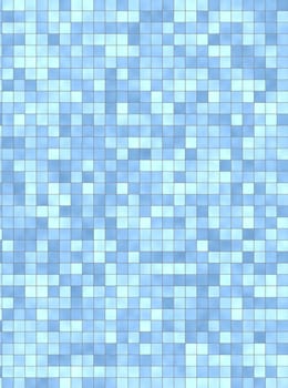 illustration of the blue tile background