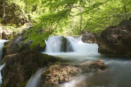 Waterfall in the forest