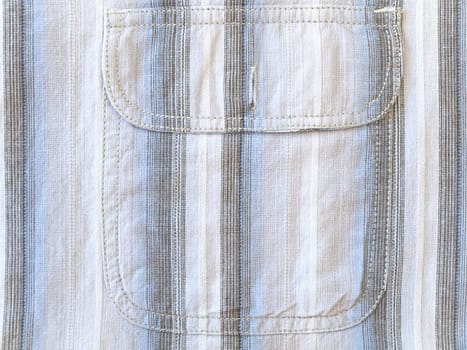 Striped shirt pocket background