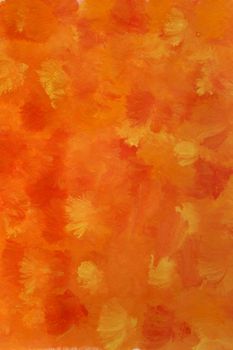orange, yellow  and red watercolor background, patches of color