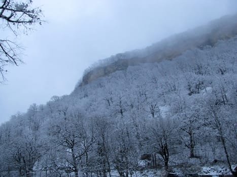 Rocks; a relief; a landscape; a hill