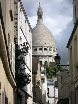 The Church Sacre Coeur in Paris