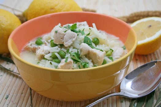 Lemon soup