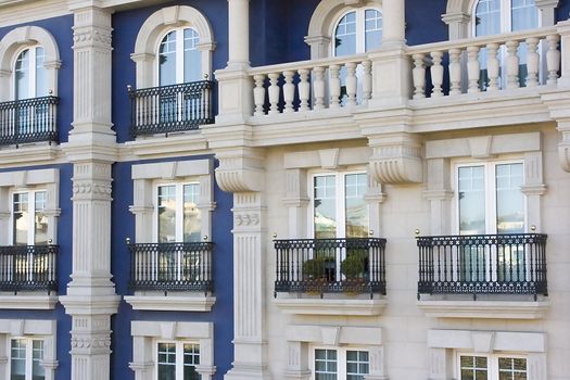 a luxury balconies of a house