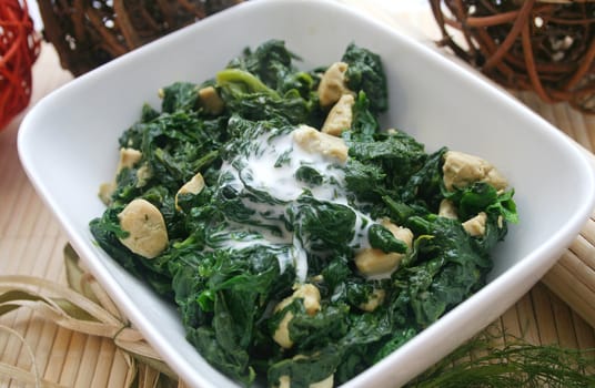 fresh spinach