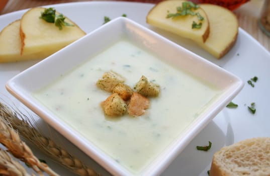 soup of potatoes