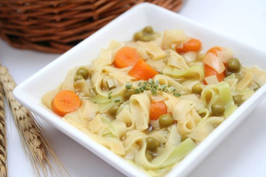 soup of noodles