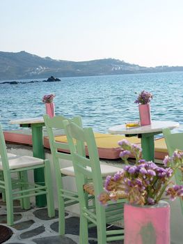 relax by the sea   at mykonos island cyclades greece travel destinations