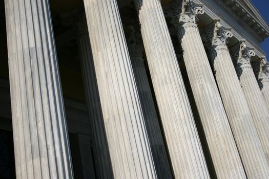 Pillar texture from zapeion building landmarks of athens greece