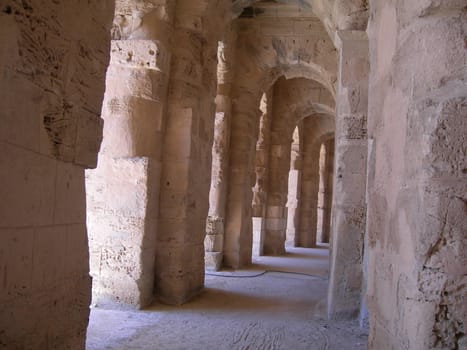 roman colosseum of tunisia ancient landmarks of africa