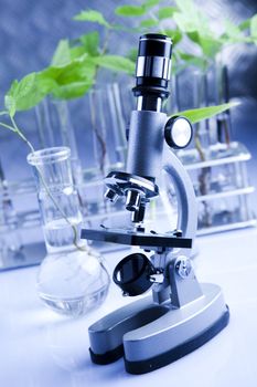 Plants  and laboratory 