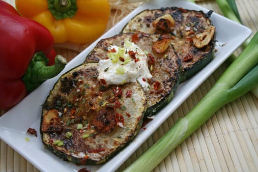 fresh zucchini