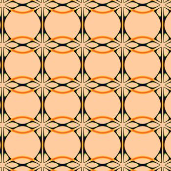 An Art Nouveau style repeating pattern that resembles wallpaper.