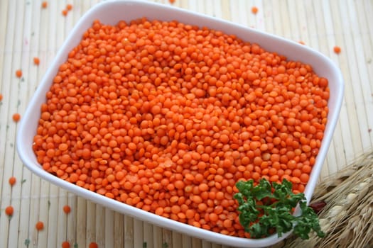 Red lentils