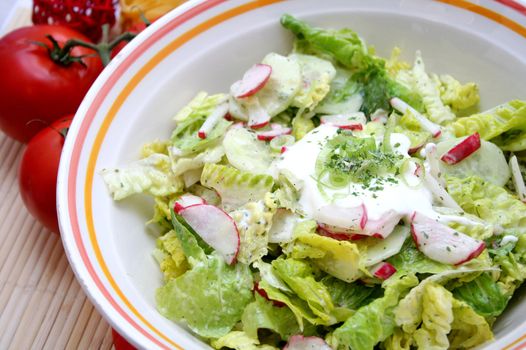 fresh salad