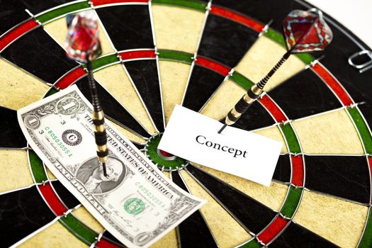 Dart & target