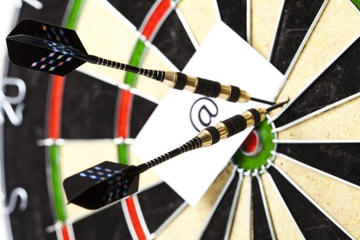 Dart & target