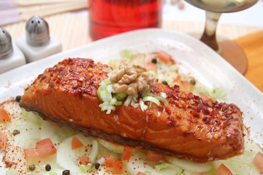 Salmon fish