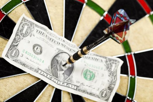 Dart & target