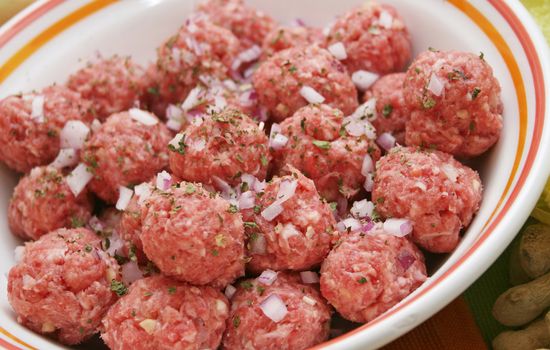 fresh meatballs