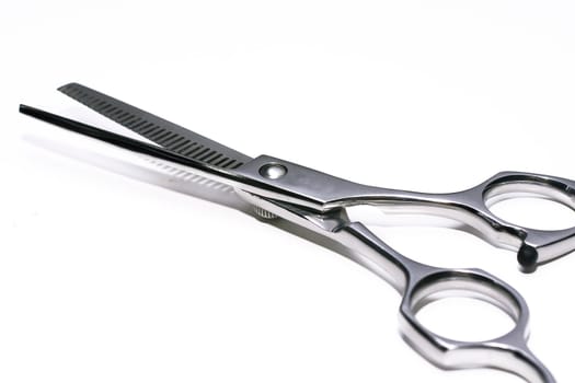 Special scissors for work of hairdresser