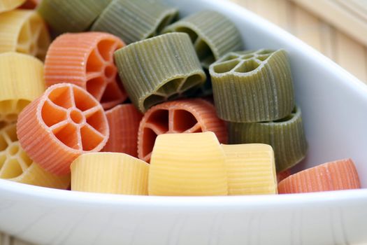 Pasta tricolore