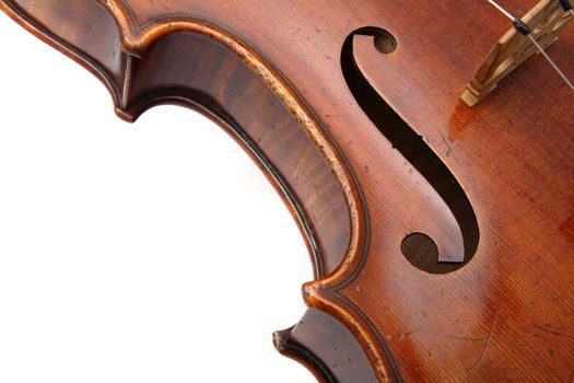 violin close up