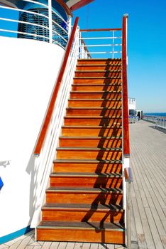 stock pictures of the deck on a cruise ship