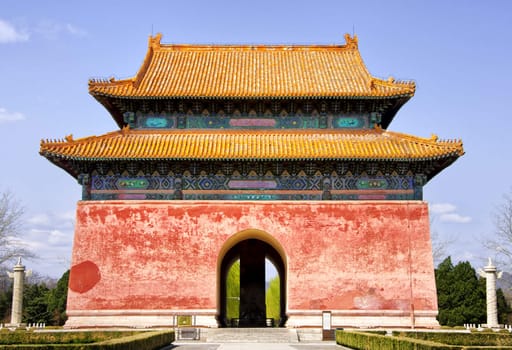 Ming Tombs: Entrance.