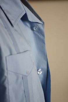 Close up of a Man Wearing Guayabera Shirt. 